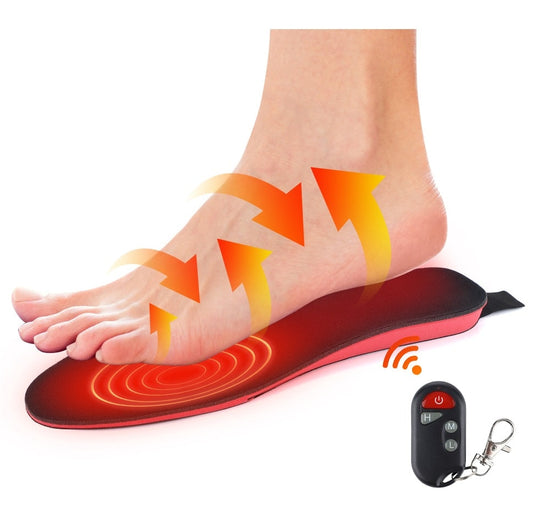 Electrically heated insoles
